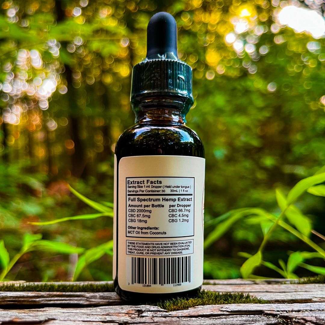 Full Spectrum Hemp Extract | Premium 2000mg CBD |